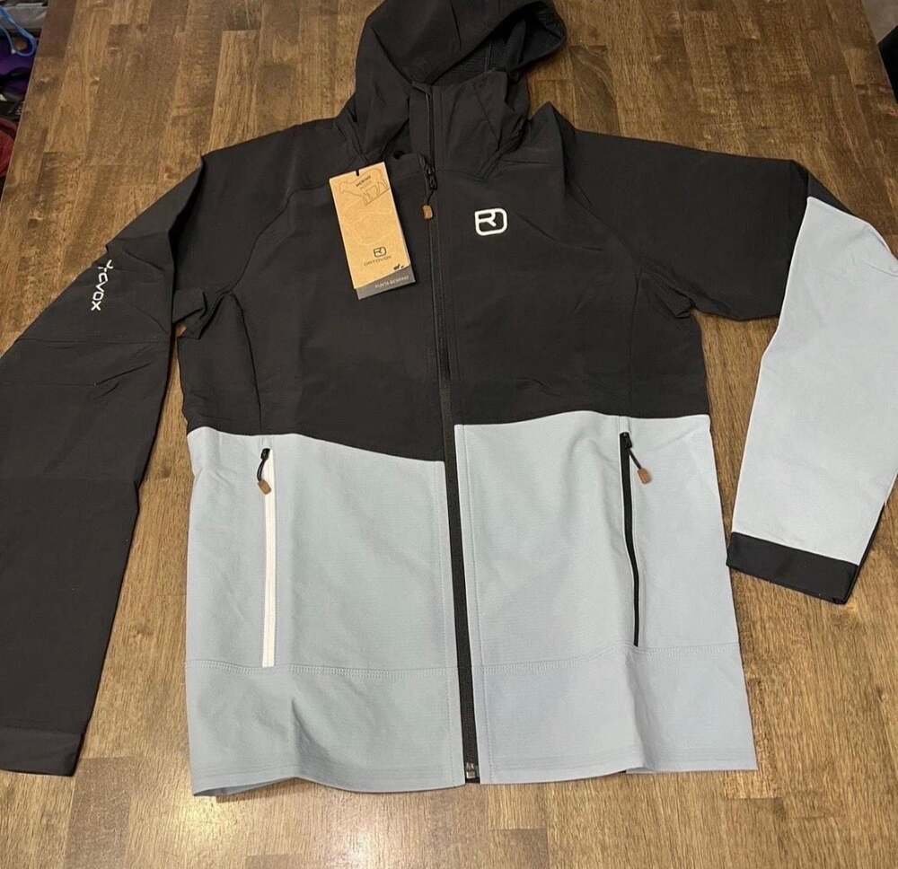 Ortovox Punta Berrino Hooded Softshell Jacket Mens M NWT